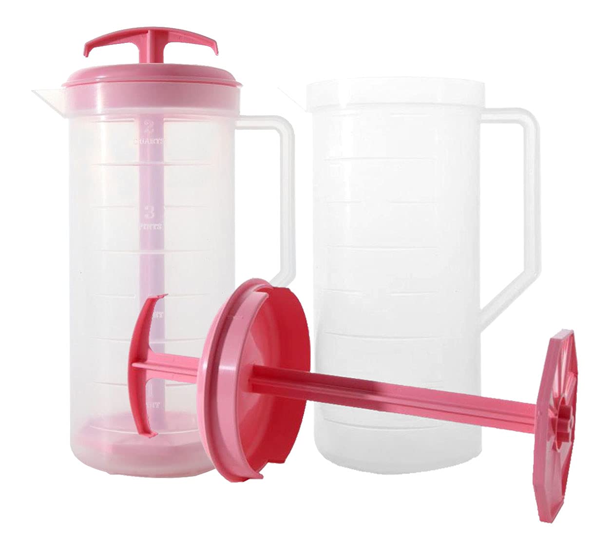 Amazon.com: JBK Pottery 2-Quart Pink Mixing Pitcher with